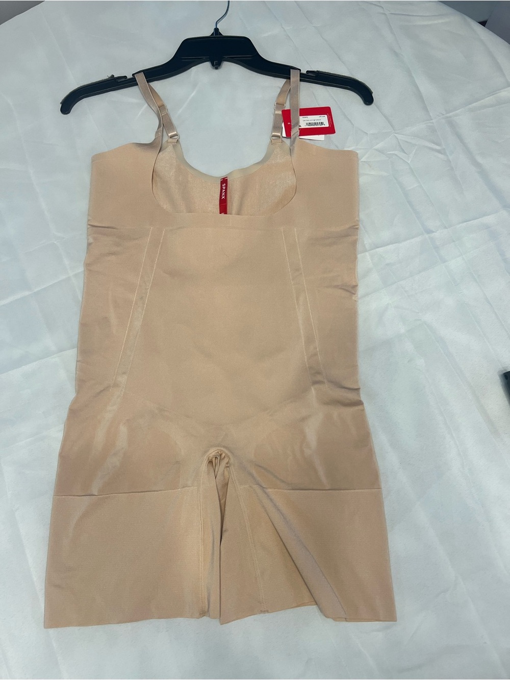 SPANX Beige Full-Body Shapewear Bodysuit